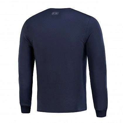Пуловер тактический (кофта) M-Tac 4 Seasons Dark Navy Blue Размер XL - изображение 2
