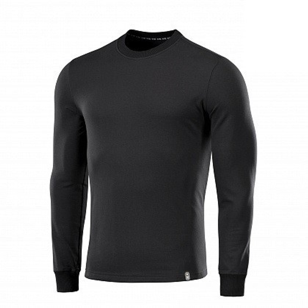 Пуловер тактический (кофта) M-Tac 4 Seasons Black Размер XL - изображение 1