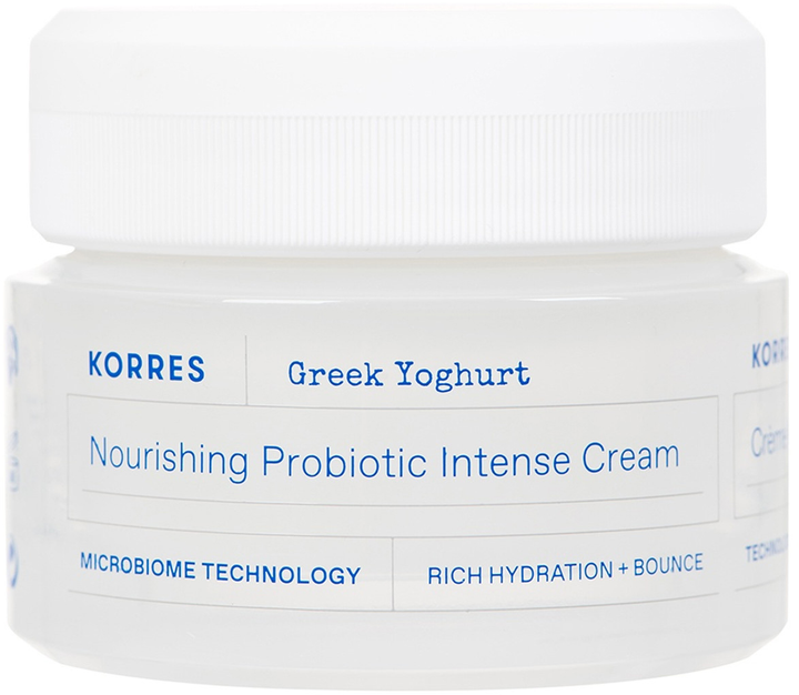 Krem do twarzy Korres Greek Yoghurt Nourishing Probiotic Intense-Cream 40 ml (5203069106477) - obraz 1