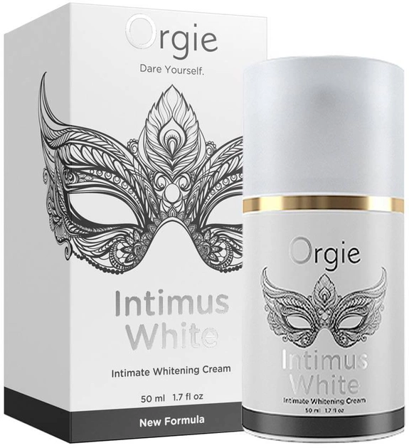 Krem tonizujący Orgie Intimus White Intimate Whitening Cream wybielający miejsca intymne 50 ml (5600298351188) - obraz 1