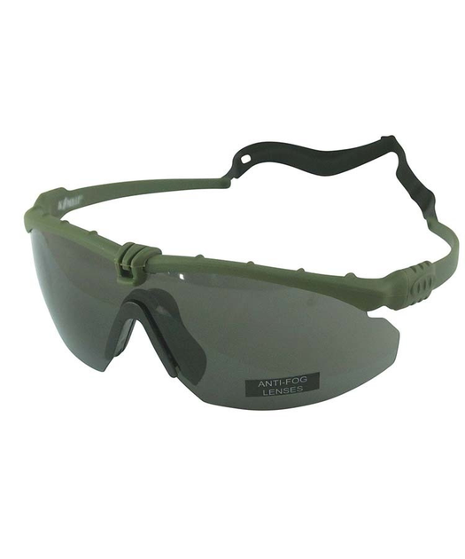 Окуляри тактичні KOMBAT UK Ranger Glasses Smoke Lenses - изображение 1