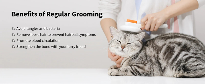 Щітка для шерсті PETKIT Pet Grooming Brush (6973293802894) - зображення 5