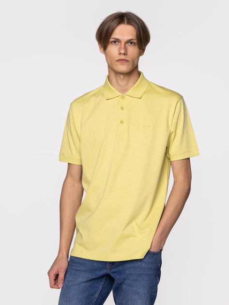 Koszulka polo męska Lee Cooper ALAN-4106 M Żółta (5904347392970) - obraz 1