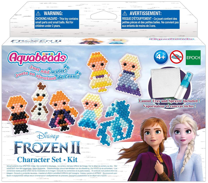 Мозаїка Epoch Aquabeads Disney Frozen 2 Character 600 деталей (5054131313701) - зображення 1