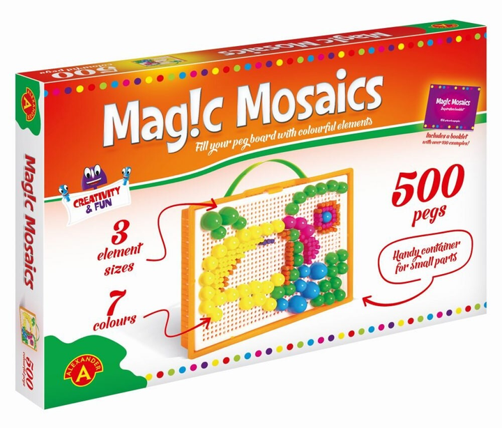 Мозаїка Alexander Magic Творчість та освіта 500 деталей (5906018006599) - зображення 1