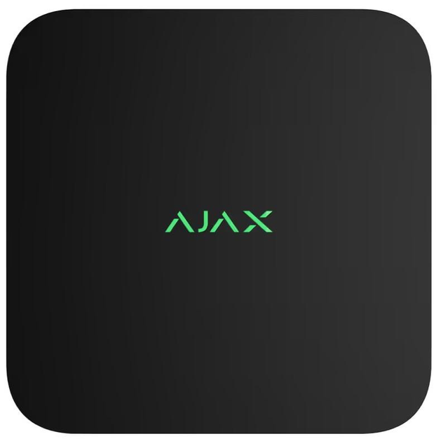 Rejestrator sieciowy Ajax Baseline NVR (8-ch) Black (4823114044168) - obraz 1