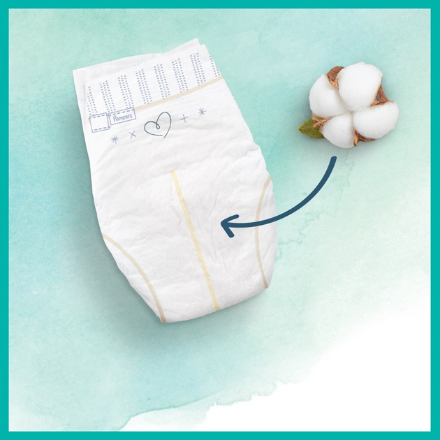 Pieluszki Pampers VPM Pure Harmonie Rozmiar 1 (2-5 kg) 35 szt (8700216251792) - obraz 3