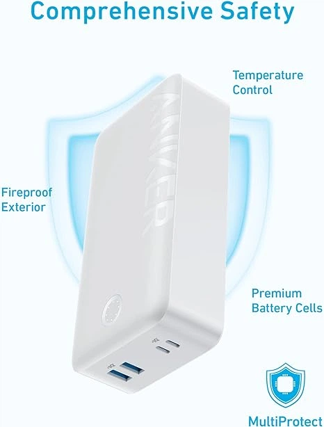 Повербанк Anker 347 Power Bank 40000mAh Білий – фото, відгуки