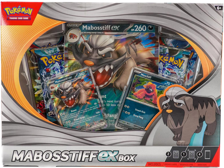 Набір Pokemon Company International Pokémon TCG Mabosstiff ex Box (820650855894) - зображення 1