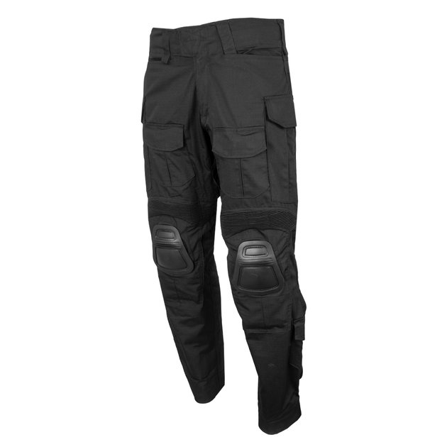 Бойові штани IDOGEAR G3 Combat Pants Black з наколінниками, M - зображення 1