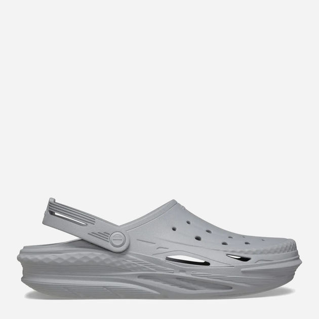 Акція на Жіночі крокси Crocs Off Grid Clog 209501-007-M5/W7 37-38 23 см Light Grey від Rozetka