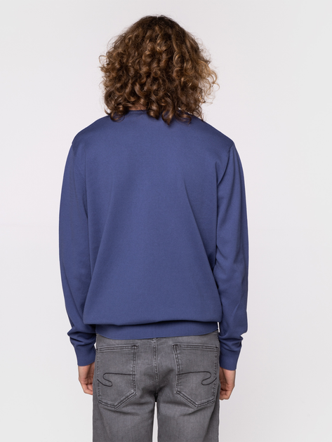 Пуловер чоловічий Lee Cooper ADAM-ORGANIC XL Синій (5904347387877) - зображення 2