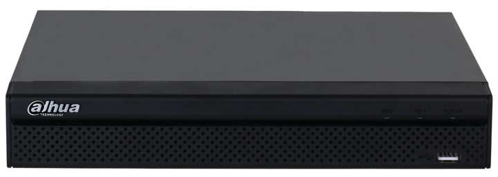 Мережевий відеореєстратор Dahua Lite Series NVR (8-ch) Black (DHI-NVR2108HS-8P-4KS3) - зображення 1
