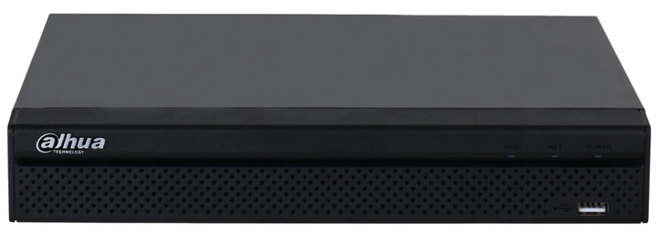 Rejestrator sieciowy Dahua Lite Series NVR (8-ch) Black (DHI-NVR4108HS-8P-4KS3) - obraz 1