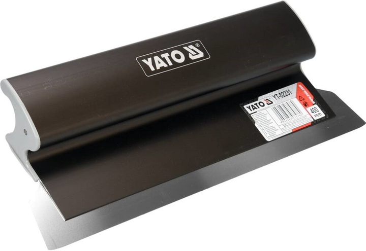 Шпатель для финишной шпаклевки с алюминиевой ручкой YATO 400 мм со ...