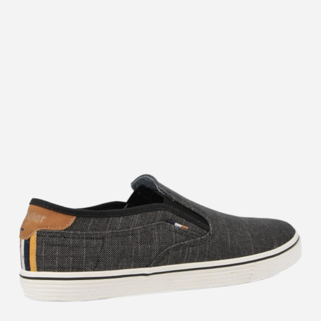 Buty wsuwane męskie Wrangler Calypso Low 20241032.25Y 44 28.5 cm Czarne (5400821973234) - obraz 4