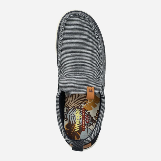 Чоловічі мокасини Wrangler Kohala Low 20241034.14D 40 26 см Сірі (5400821973913) - зображення 5