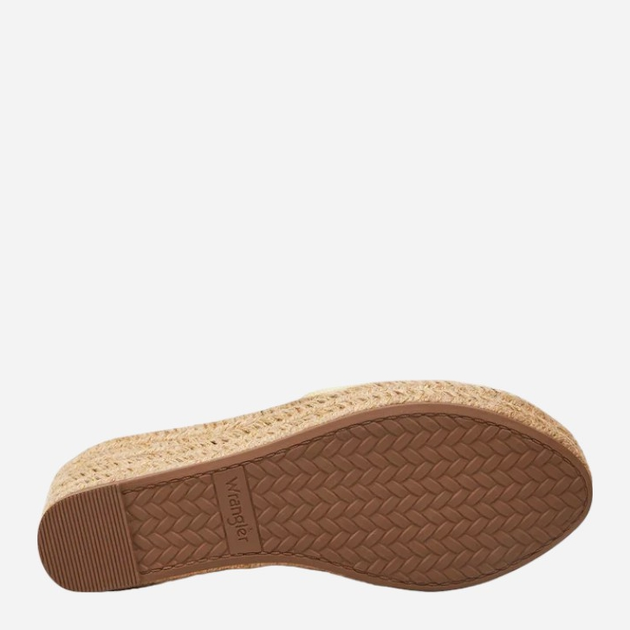 Жіночі еспадрильї Wrangler Bela Semi Wedge 20241055.85A 36 23.5 см Світло-жовті (5400821979908) - зображення 6