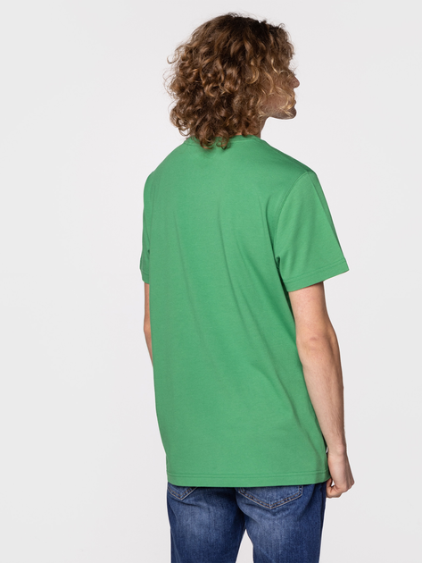 Koszulka męska bawełniana Lee Cooper HERO7 FADE-1010 M Zielona (5904347388027) - obraz 2