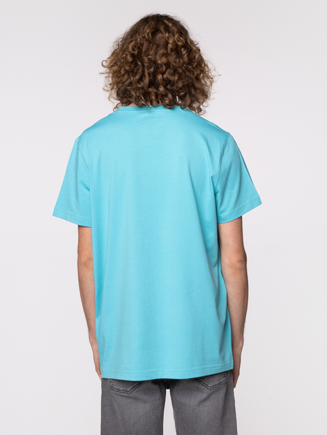 Koszulka męska bawełniana Lee Cooper HERO7 FADE-1010 M Błękitna (5904347388164) - obraz 2