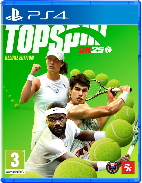 Gra PS4 Top Spin 2K25 Deluxe Edition (Blu-ray) (5026555437523) - obraz 1