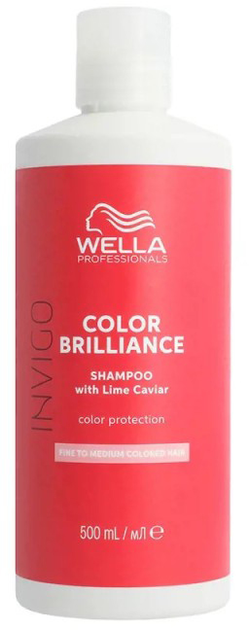 Szampon do włosów farbowanych Wella Professionals Invigo Color Brilliance Fine Hair 500 ml (4064666339207) - obraz 1