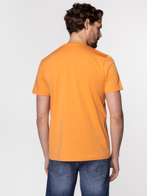 Koszulka męska bawełniana Lee Cooper OBUTCH-875 XL Pomarańczowa (5904347395131) - obraz 2