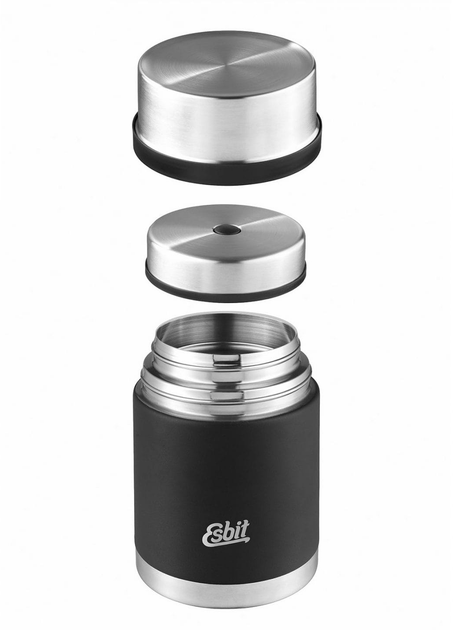 Termos na jedzenie Esbit Sculptor Food Jug czarny 750 ml (4260149872227) - obraz 3