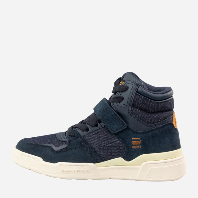 Жіночі черевики високі G-Star Raw ATTACC MID DNM 2241-040717-7300 36 23 см Сині (8720656137494) - зображення 3