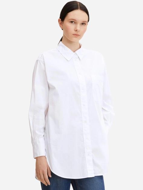 Сорочка жіноча Tom Tailor 1032792 XS Біла (4065869249218) - зображення 1