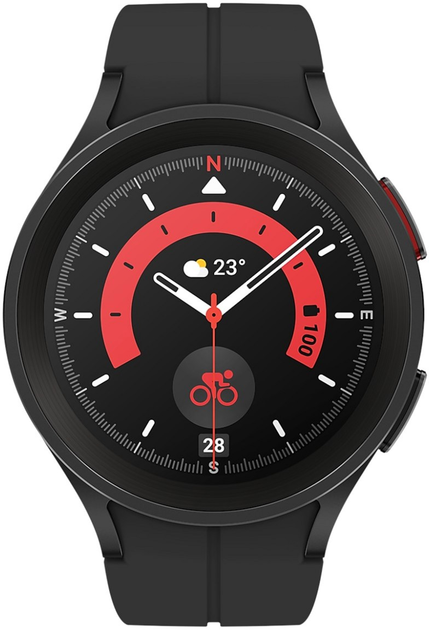 Смарт-часы Samsung Galaxy Watch 5 Pro LTE 45mm Black (SM-R925FZKAXEF ...