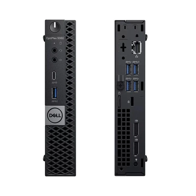 Dell Optiplex 5060 i5 8500T/8GB/256GB 6台 Неттоп Dell OptiPlex 5060 micro, Intel Core i5-8500t, 8GB DDR4