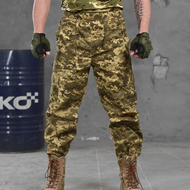 Чоловічі штани Legion ріп-стоп із манжетами піксель розмір M - зображення 1