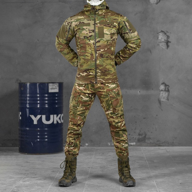 Мужская форма 3в1 Hunter рип-стоп куртка и штаны + убакс мультикам размер S - изображение 2