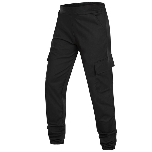 Чоловічі штани G1 ріп-стоп чорні розмір S - зображення 1
