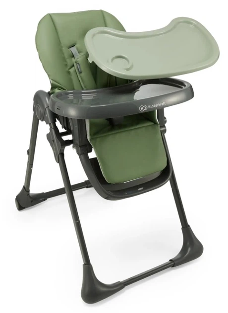 Стільчик для годування Kinderkraft Tummie Green (KHTUMM00GRE0000) (5902533925032) - зображення 5