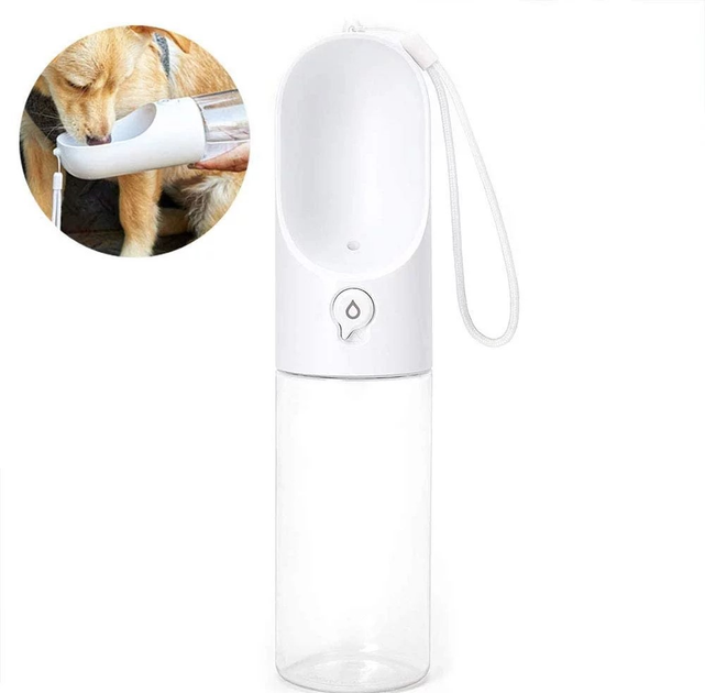 Podróżna butelka dla psa PETKIT Eversweet Travel P4230 White (6931580104045) - obraz 2
