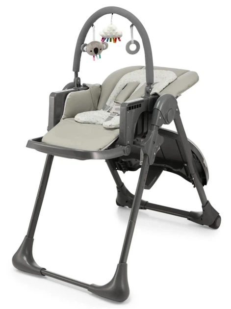 Krzesełko do karmienia Kinderkraft Tummie Szare (KHTUMM00GRY0000) (5902533925049) - obraz 2