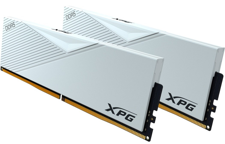Оперативна пам'ять Adata DDR5-5200 32768 МБ PC5-41600 (Kit of 2x16384) XPG White (AX5U5200C3816G-DCLAWH) - зображення 2