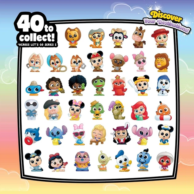 激レア　Disney PALS フィギュアセット 27個入り Набор фигурок Дисней 5-7 шт Disney Doorables Let's Go Around the