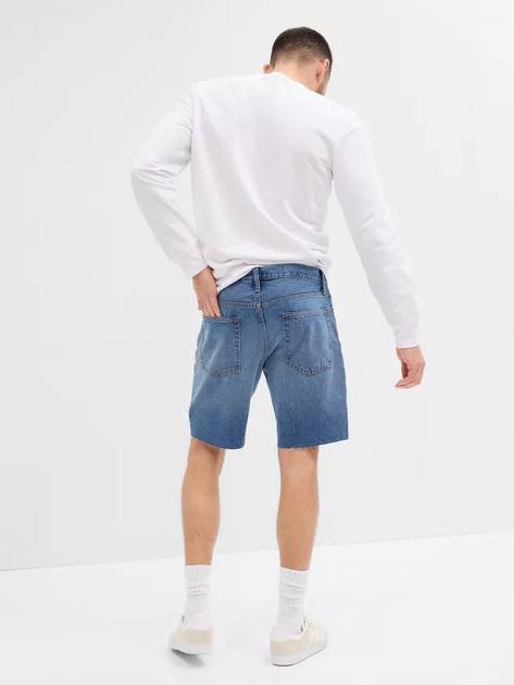Шорти джинсові GAP V-STRAIGHT DENIM SHORT RIVER 36 Синій 602502-00 - Фото 2 Шорти джинсові GAP V-STRAIGHT DENIM SHORT RIVER 36 Синій 602502-00 - изображение 2