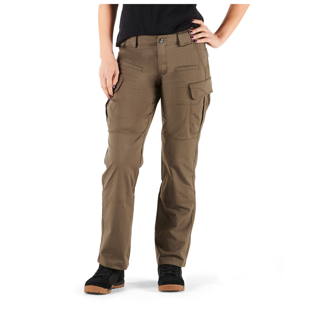 Штани тактичні жіночі 5.11 STRYKE PANT - WOMEN'S 8/Long Tundra - зображення 2