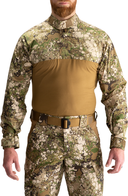Рубашка тактическая под бронежилет 5.11 GEO7™ STRYKE TDU® RAPID SHIRT L Terrain - изображение 1