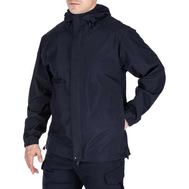 Куртка штормовая 5.11 Tactical Duty Rain Shell S Dark Navy - изображение 2