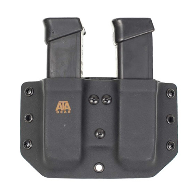 Паучер ATA-Gear Double Pouch v.1 ПМ/ПМР/ПМ-Т Black - зображення 1