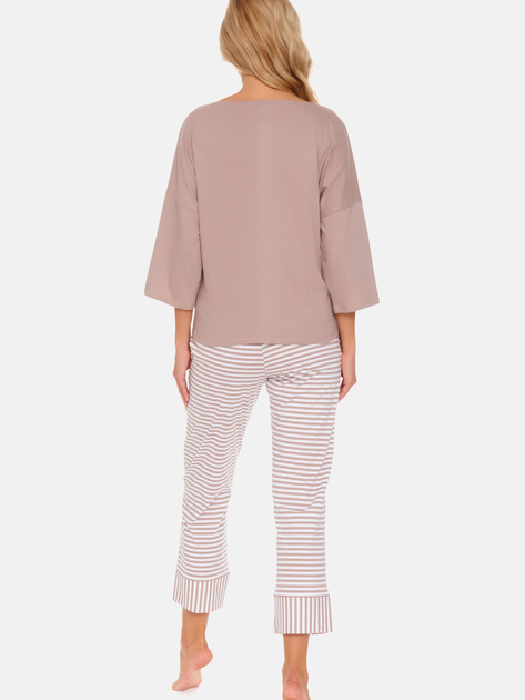Piżama (bluza + spodnie) damska Doctor Nap PM.5119 XL Beżowa (5903622066551) - obraz 2