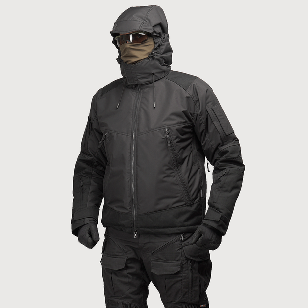 Тактична куртка зимова UATAC Black Membrane Climashield Apex XL - зображення 1