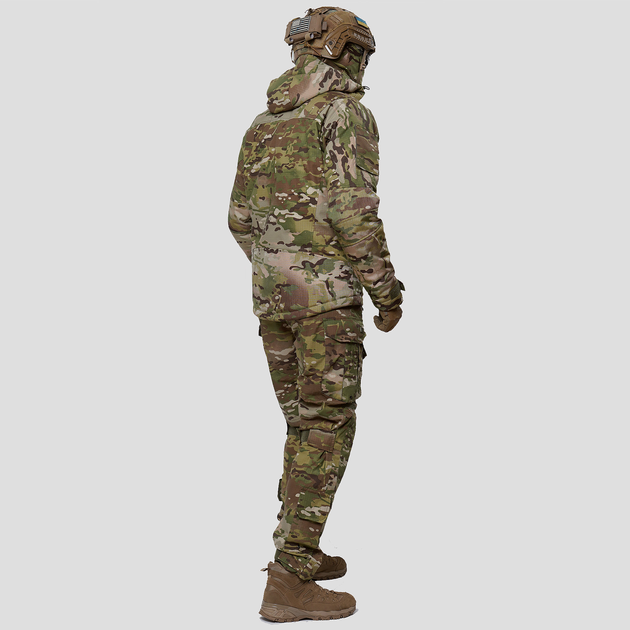 Комплект військової форми. Зимова куртка + штани з наколінниками UATAC Multicam Original XS - изображение 2