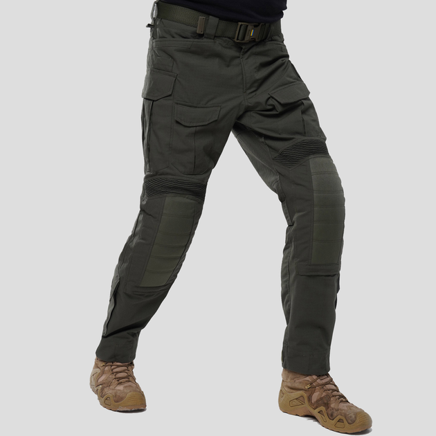 Штурмові штани UATAC Gen 5.2 Olive (Олива) з наколінниками M - изображение 1