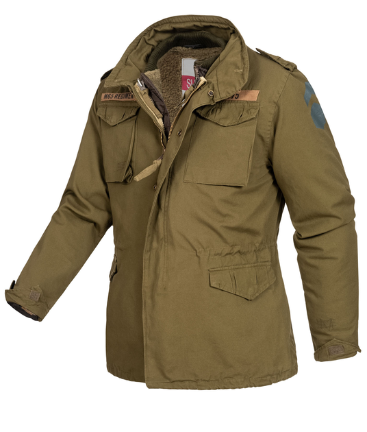 Куртка зі знімною підкладкою SURPLUS REGIMENT M 65 JACKET S Olive - зображення 1